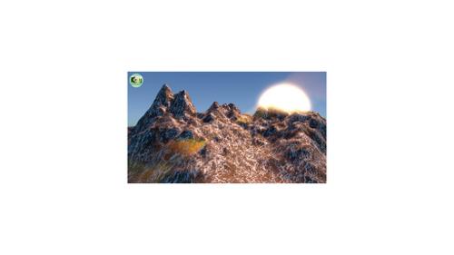 Mountain_Animation_Animated_Scene preview image